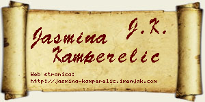 Jasmina Kamperelić vizit kartica